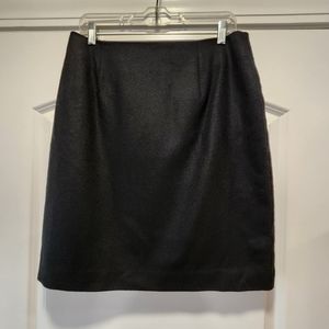 REQUIREMENTS BLACK LINED WOOL SKIRT SIZE 16